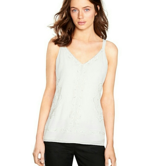 Embellished , embroidered top - Picture 1 of 4